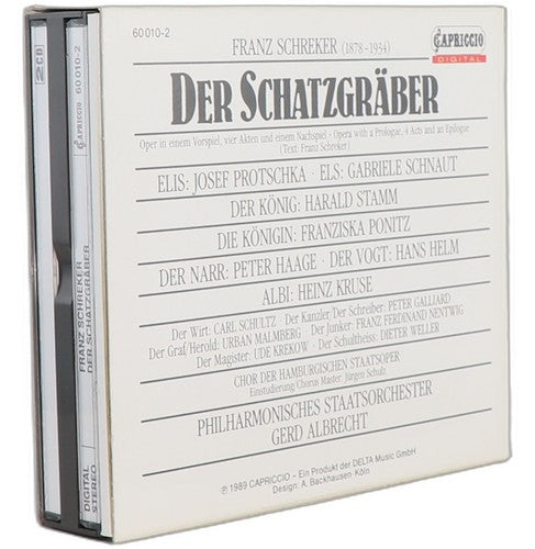 Schreker - Der Schatzgräber - Box Set 2 CDs - Capriccio - 1990