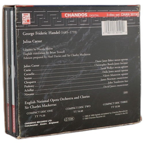 Handel - Julius Caesar (Giulio Cesare in Egitto, HWV 17) - Box Set 3 CDs