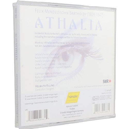 Felix Mendelssohn - Athalia, Op. 74 (CD)