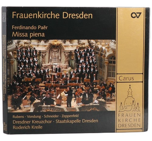 Ferdinando Paer - Missa Piena (CD) - Chorlton Analogue