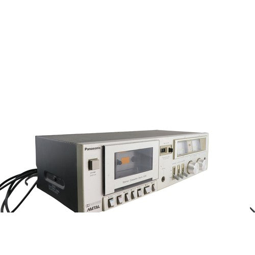 Panasonic RS-635 Stereo Cassette Deck Dolby Metal Tape PLAYS