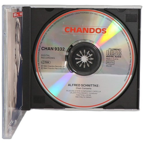 Schnittke - Choir Concerto - CD - Chandos - 1994 - Valery Polyansky