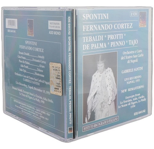 Spontini - Fernando Cortez - Box Set 2 CDs - Istituto Discografico Italiano