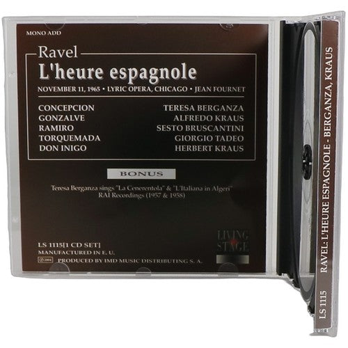 Maurice Ravel - L'Heure Espagnole (CD)