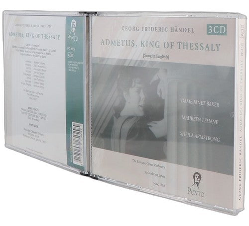 Georg Friedrich Händel - Admetus, King of Thessaly (3 CD Set)