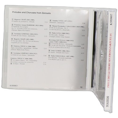 Chapí - Preludes And Choruses From Zarzuelas - CD - Naxos - 2003