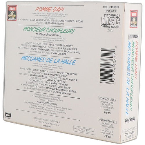 Offenbach - Vive Offenbach!: Pomme D'Api / Monsieur Choufleuri - Box Set 2 CDs