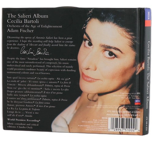 Cecilia Bartoli - The Salieri Album (CD) - Chorlton Analogue