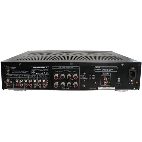 Marantz PM5004 Integrated Amplifier MM Phono Stage Black Tested Working UK