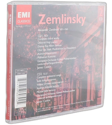 Von Zemlinsky - Complete Choral Works & Orchestral Songs - Box Set 2 CDs