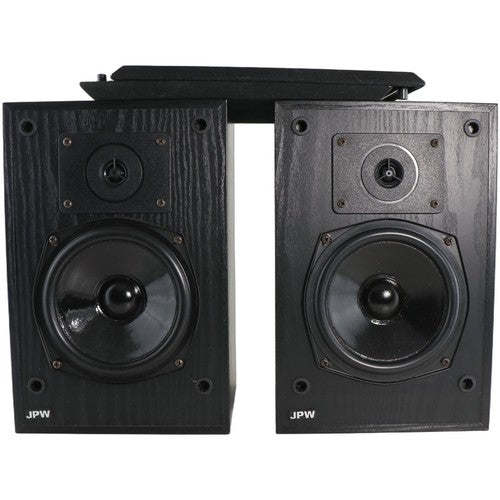JPW Mini Monitor Bookshelf Small Footprint Speakers