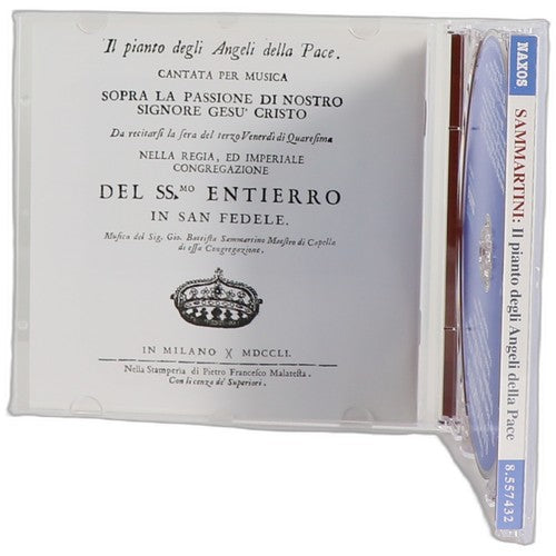 Giovanni Sammartini - Il Pianto Degli Angeli Della Pace (CD) - Chorlton Analogue