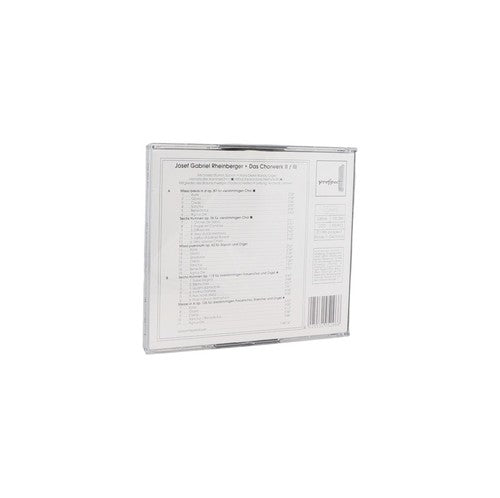 Rheinberger - Das Chorwerk II / III - Box Set 2 CDs - cpo
