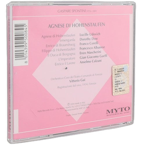Spontini - Agnese di Hohenstaufen - Box Set 2 CDs - Myto Historical Line - 2004