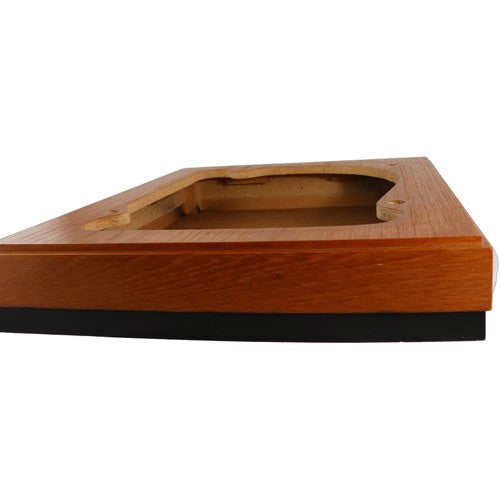 Thorens TD124 Plinth Teak Turntable Plinth Vintage - Chorlton Analogue