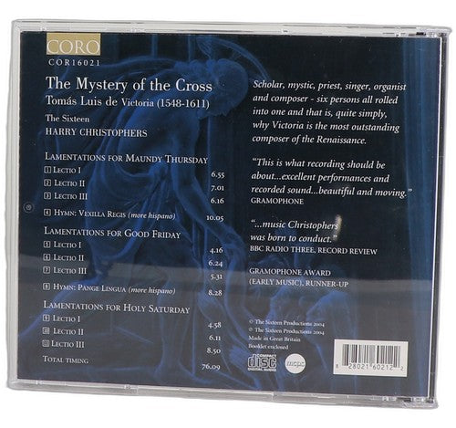 De Victoria - Volume II: The Mystery Of The Cross - CD - CORO (2) - 2004