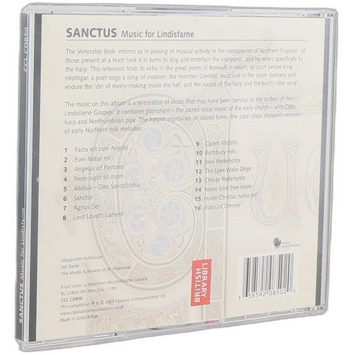 Hutchinson - Sanctus Music For Lindisfarne - CD - British Library - 2003