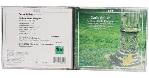 Soliva - Giulia E Sesto Pompeo - Box Set 2 CDs - cpo - 2004