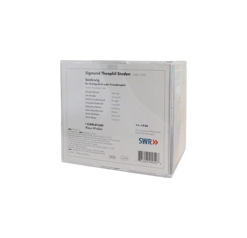 Sigmund Theophil Staden - Seelewig (CD)