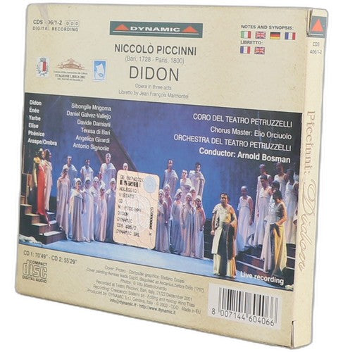 Piccinni - Didon - Box Set 2 CDs - Dynamic (4) - 2003