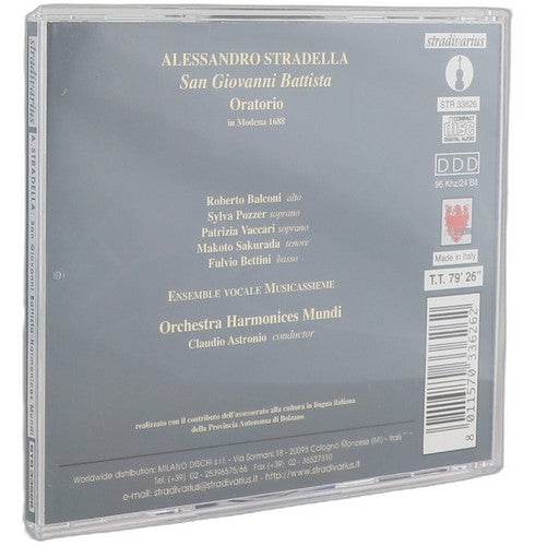 Stradella - San Giovanni Battista - CD - Stradivarius - 2004 - Harmonices Mundi