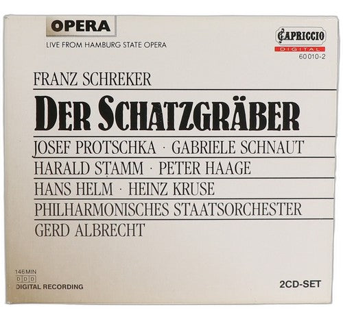 Schreker - Der Schatzgräber - Box Set 2 CDs - Capriccio - 1990