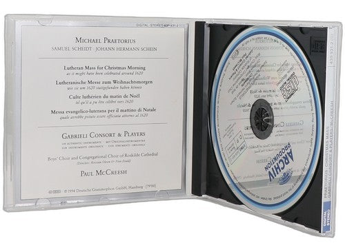 Michael Praetorius - Christmette (Christmas Mass • Messe De Noël) (CD) - Chorlton Analogue