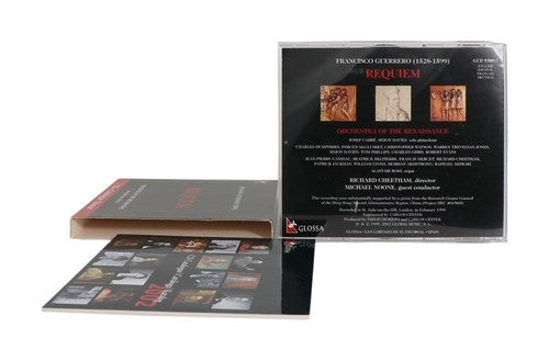 Guerrero - Requiem - CD - Glossa - 1999 Cheetham Noone Orchestra of Renaissance
