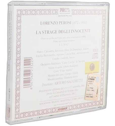 Perosi - La Strage Degli Innocenti - CD - Bongiovanni - 2003