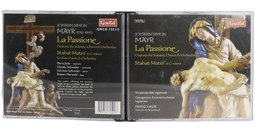 Mayr La Passione Stabat Mater in C minor Guild Music 2 CD Box Set 2002