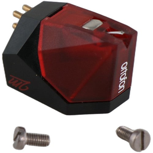 Ortofon 2M Red Moving Magnet Cartridge Tested Working Mounting Screws - Chorlton Analogue