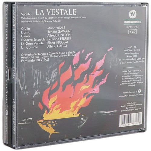 Spontini - La Vestale - Box Set 2 CDs - Warner Fonit - 2001