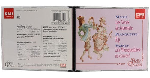 Les Noces De Jeannette Planquet  - Masse / Planquette / Varney - Box Set 2 CDs