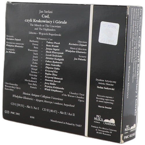 Stefani - Cud, czyli Krakowiacy i Górale - Box Set 2 CDs - Pro Musica Camerata