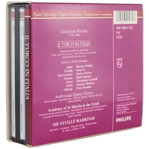 Gioacchino Rossini - Il Turco In Italia (2 CD Set) - Chorlton Analogue