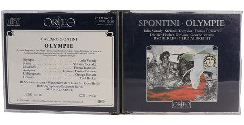 Spontini - Olympie - Box Set 2 CDs - Orfeo - 1987
