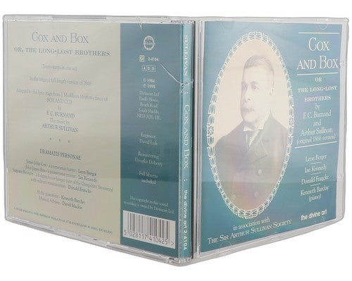 Sir Francis Cowley Burnand - Cox And Box Or The Long-lost Brothers (Original 1866 Version) (CD) - Chorlton Analogue