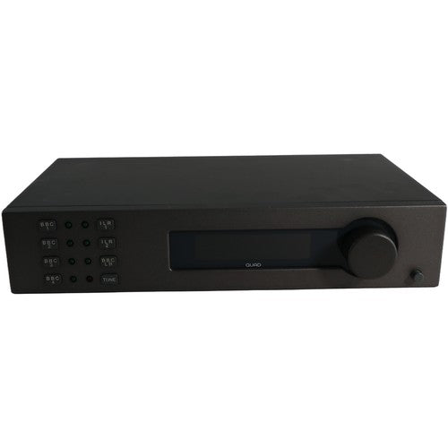 Quad FM4 FM Tuner Charcoal Grey Serviced Working Presets Vintage UK - Chorlton Analogue