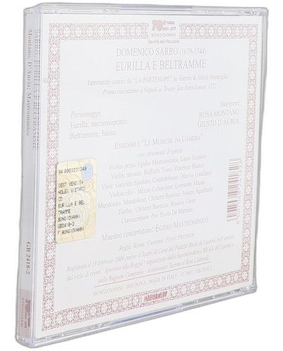 Sarri - Eurilla E Beltramme - CD - Bongiovanni - 2007