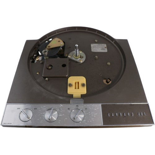 Garrard 401 Turntable Early Flush Strobe Chassis Serviced Vintage UK