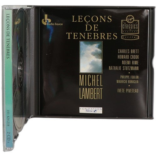 Lambert - Leçons De Ténèbres - Box Set 2 CDs - Virgin Classics Digital - 1989