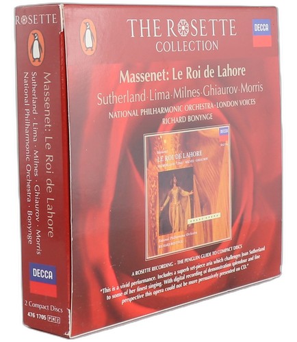 Massenet - Le Roi de Lahore - Box Set 2 CDs - Decca