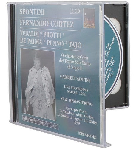 Spontini - Fernando Cortez - Box Set 2 CDs - Istituto Discografico Italiano
