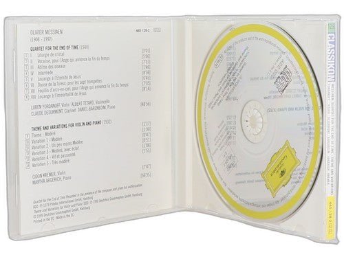 Messiaen - Quartet for the End of Time / Theme and Variations - CD