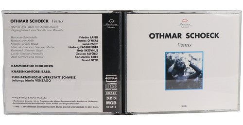 Schoeck - Venus - Box Set 2 CDs - MGB (Musiques Suisses / Musikszene Schweiz)
