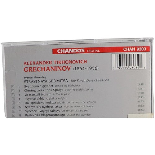 Alexander Gretchaninov - The Seven Days Of Passion (CD)