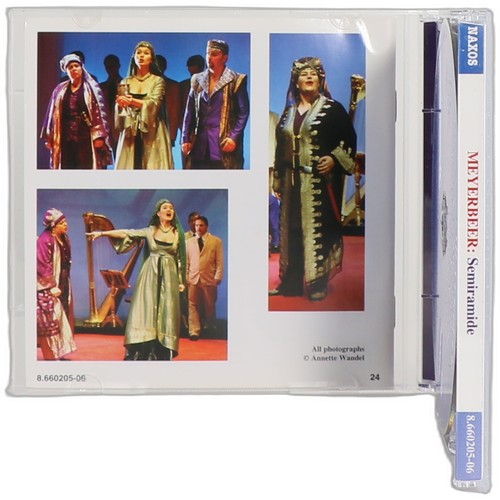 Meyerbeer Semiramide Deborah Riedel Adami Janes Gierlach Naxos 2 CD Box Set 2006