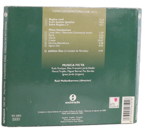 De Victoria - Missa Gaudeamus - CD - Enchiriadis - 2000 - Musica Ficta (4)