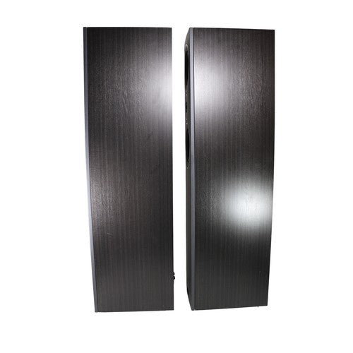 Mission LX-3 Floorstanding Speakers Pair Black Oak Single Wire One Owner Tested