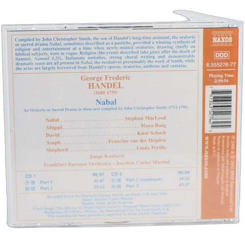 Georg Friedrich Händel - Nabal (Oratorio In Three Acts) (2 CD Set)